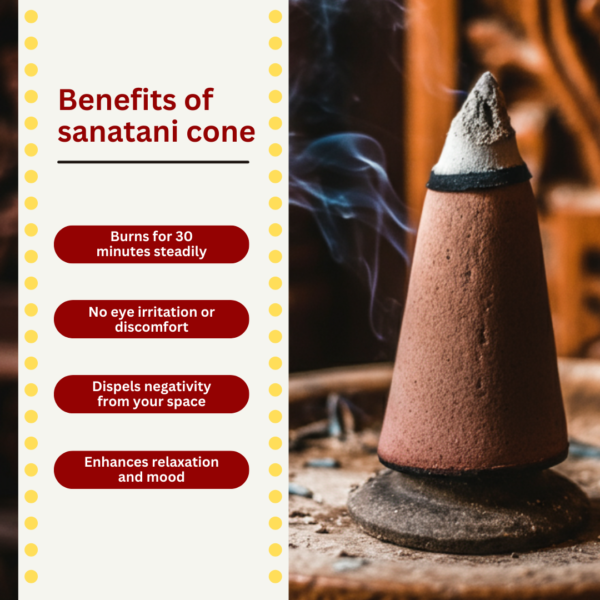 Jasmine Dhoop Cone - Image 2