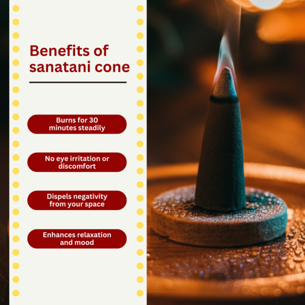 Kapur Chandan Dhoop Cone - Image 2