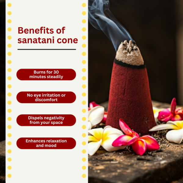 Nag Champa Dhoop Cone - Image 2