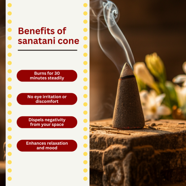 Rajnigandha Dhoop Cone - Image 2