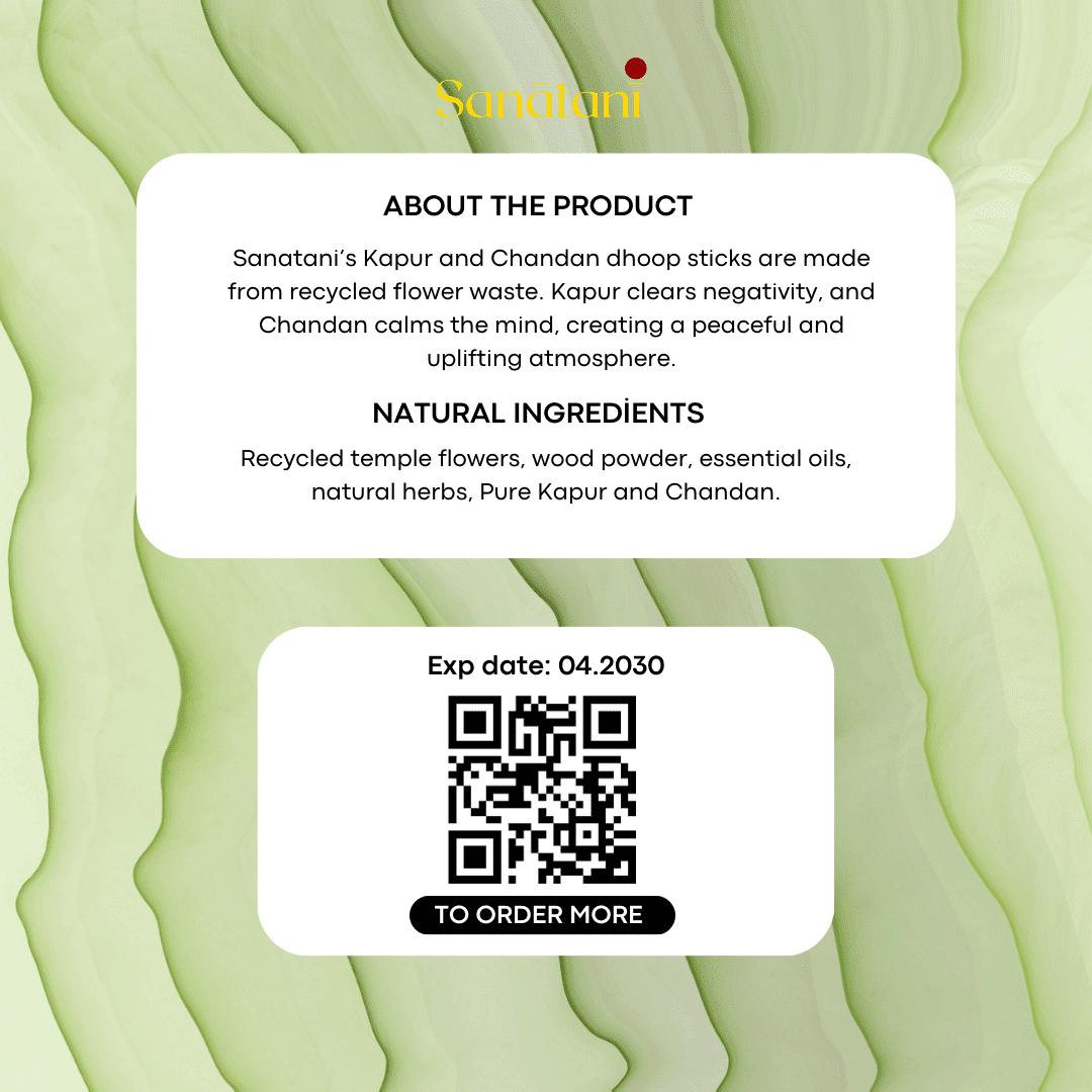 Kapur Chandan Dhoop Sticks - Image 3