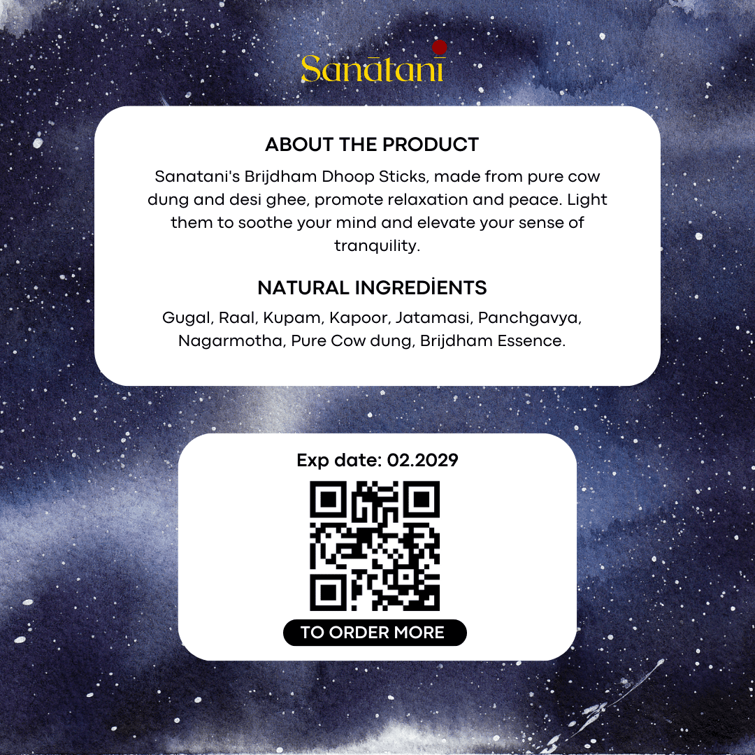 Brijdham Gaumaya Dhoop Stick - Image 4
