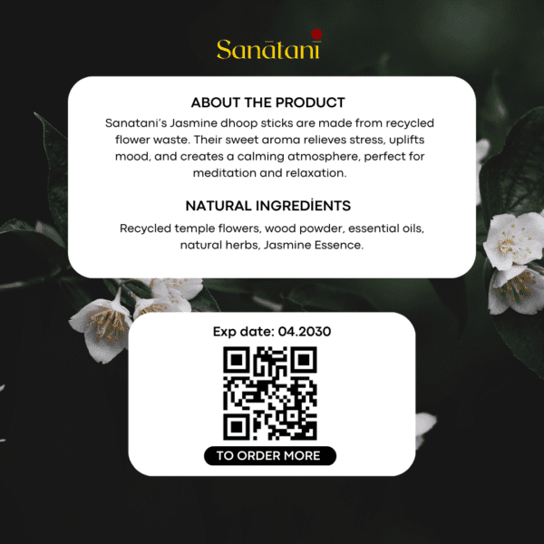Jasmine Dhoop Sticks - Image 3