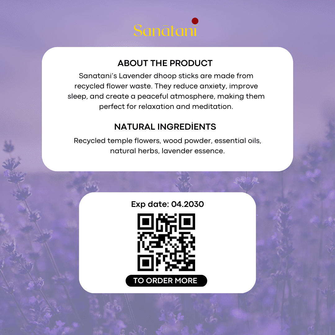 Lavender Dhoop Sticks - Image 4