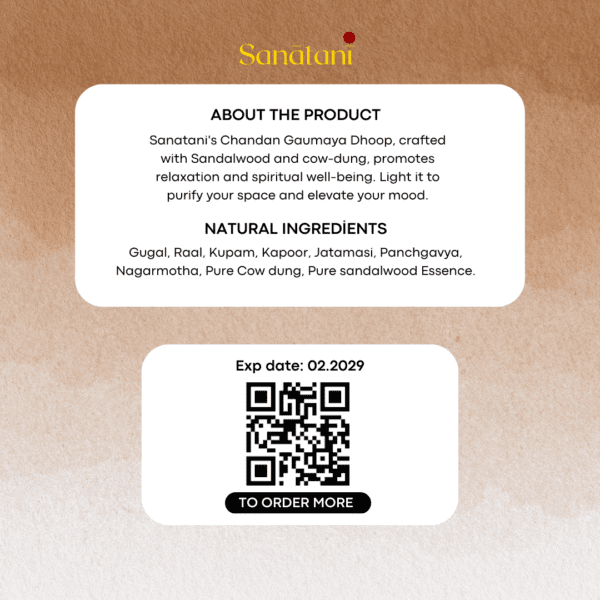 Chandan Gaumaya Dhoop Stick - Image 4